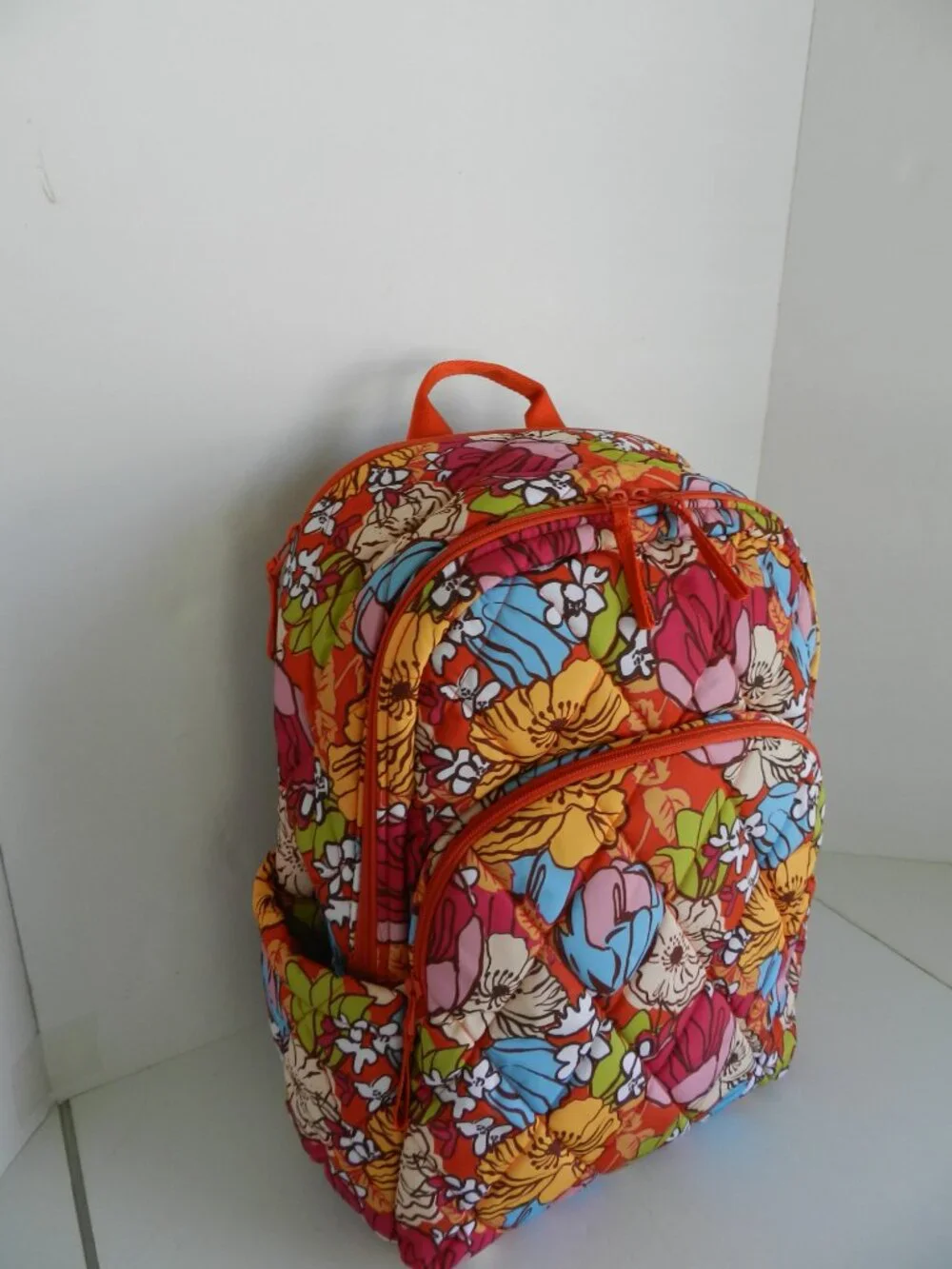 Vera Bradley Ultralight Essential LARGE Backpack Laptop Bag in Midday Garden